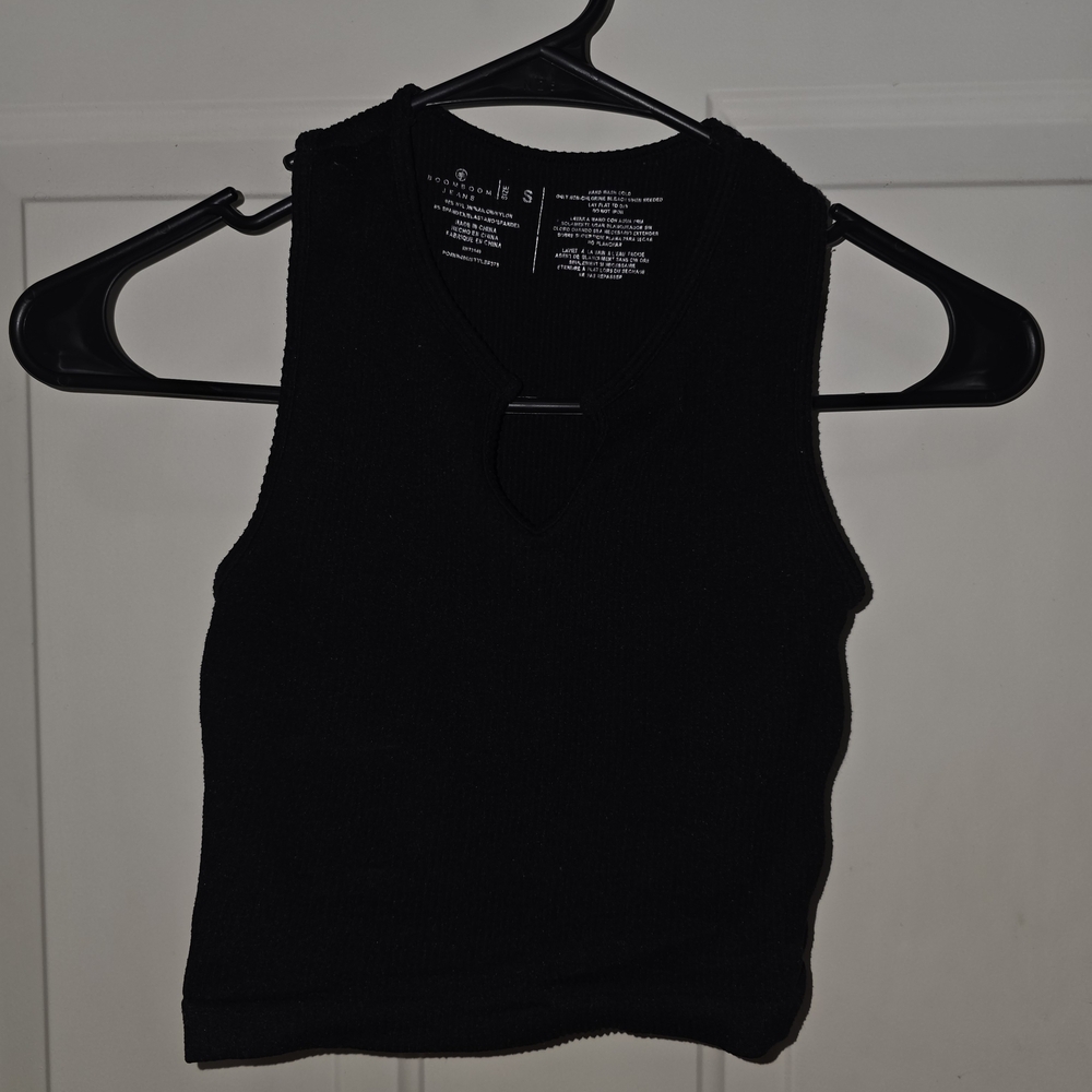 Boom Boom Jeans Black Tank Top
